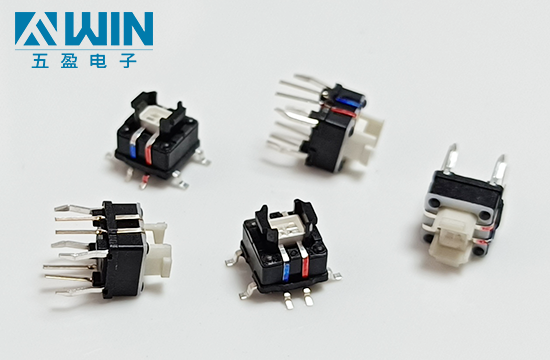 RGB三色和雙色帶燈輕觸開關(guān)按鍵簡介