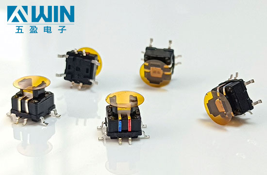 常見的帶燈輕觸開關(guān)類型